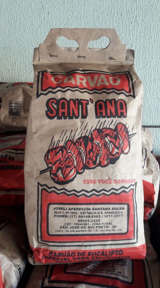 Carvão Santana 3kg